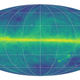 Brighter regions represent more total hydrogen content. (Image: Benjamin Winkel and the HI4PI collaboration)